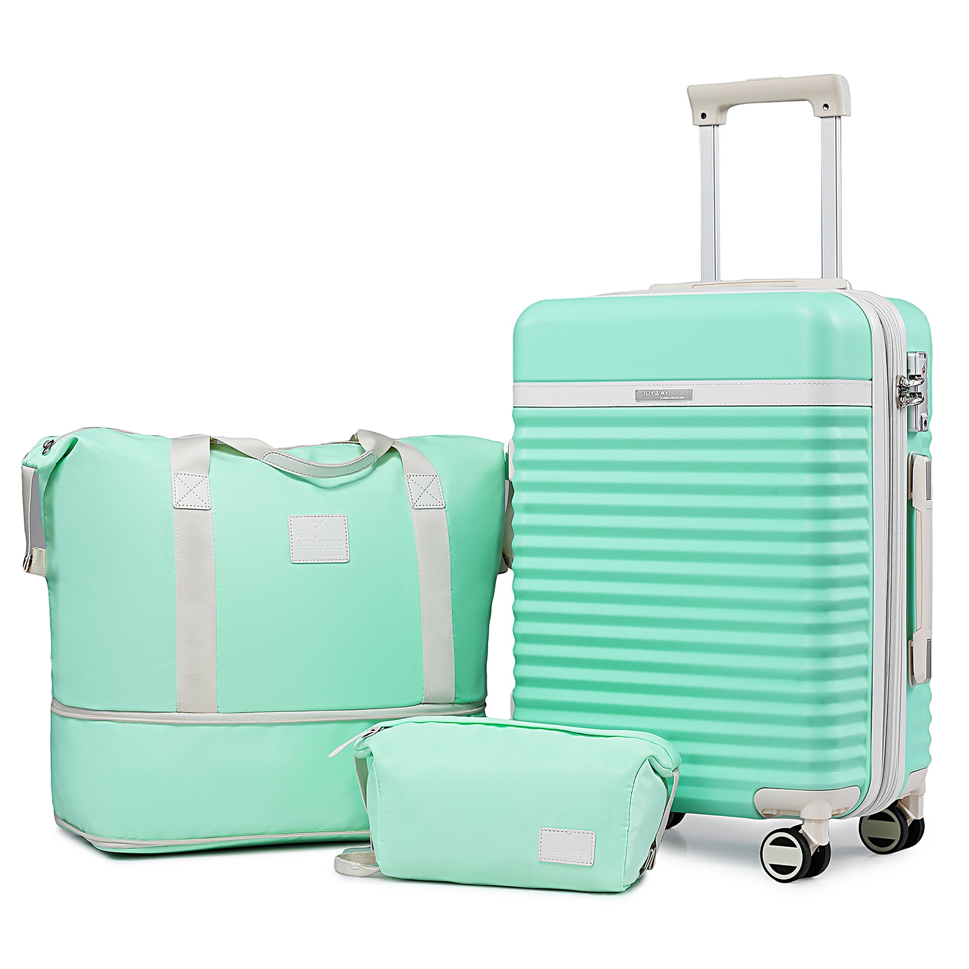 mint 20in Expandable Carry-on Luggage 3 Pieces Set