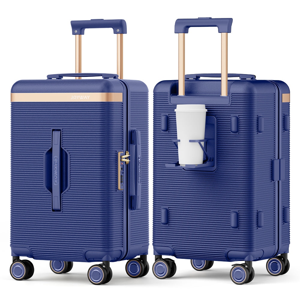 Joyway hand luggage 22/26 inch boarding case, hard shell with TSA lock, stylish, sturdy, anti drop and pressure resistant ABS+PC material TRPF002