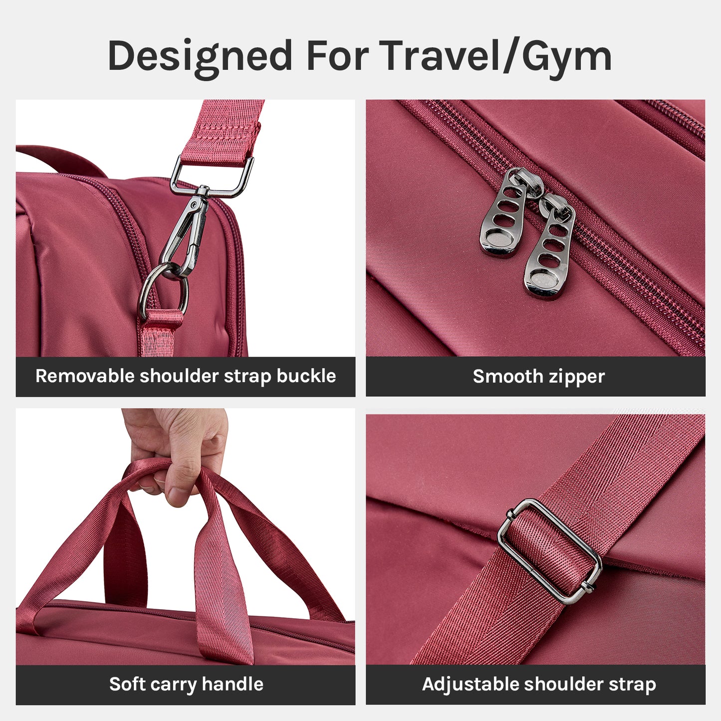 Large Compartment Weekend Travel Bag Carry On Duffel Dag BAG002