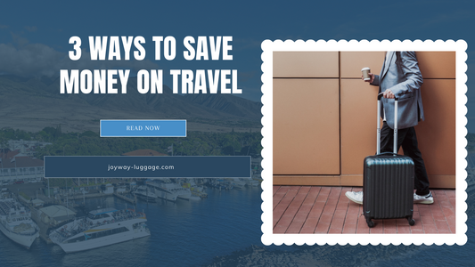 joyway luggage travel tips 3 ways to save money on travel