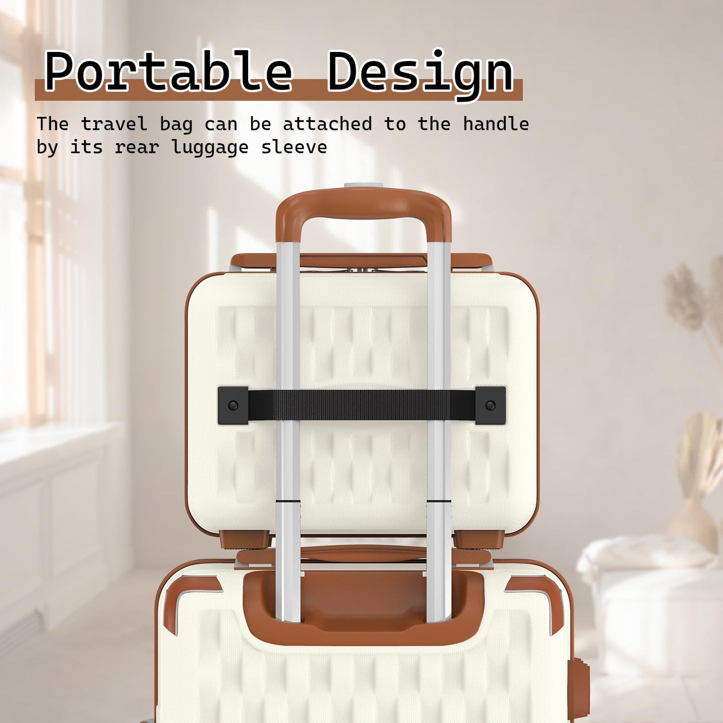 Weaving Pattern 5 Pieces Set Luggage Travel Suitcase TR002 New