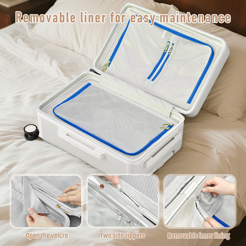 Joyway hand luggage 22/26 inch boarding case, hard shell with TSA lock, stylish, sturdy, anti drop and pressure resistant ABS+PC  material TRPF002