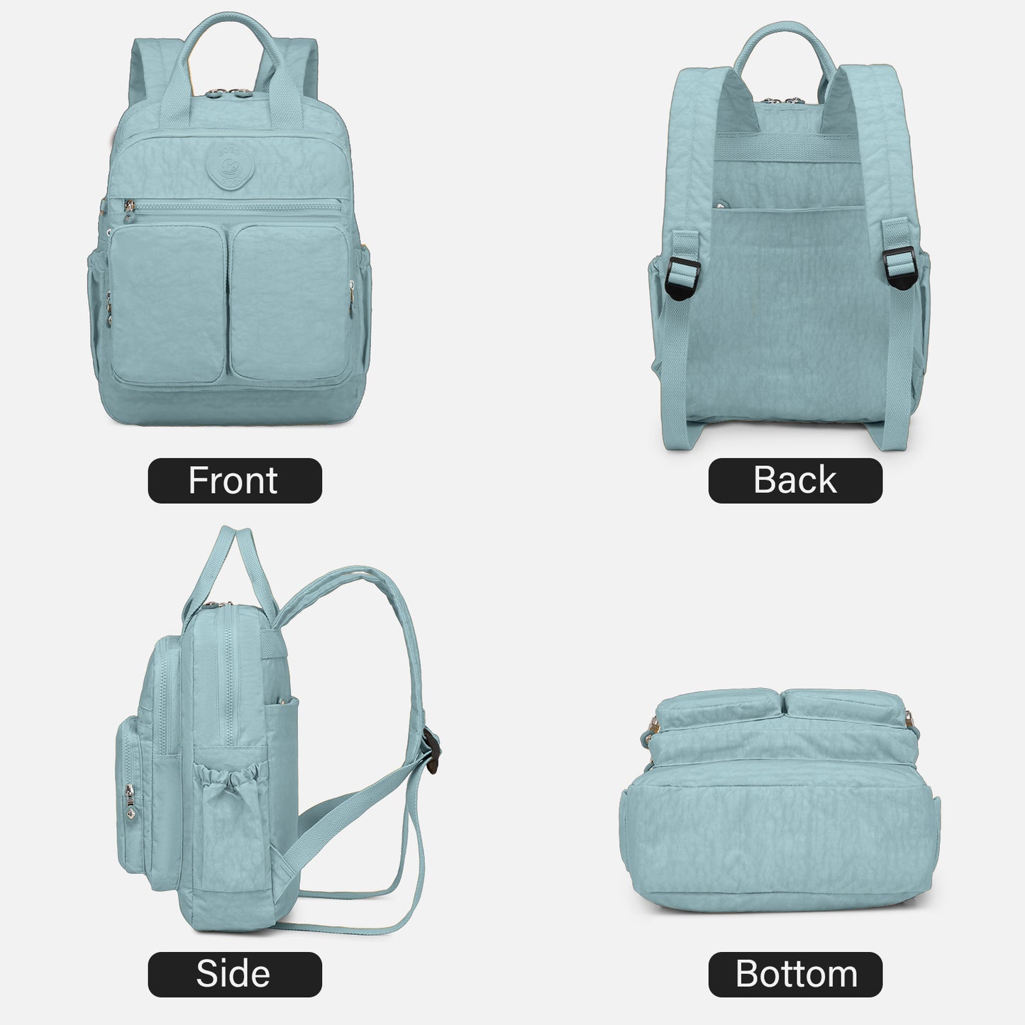 Joyway Waterproof Backpack for School and Travel Fits 15 Inch Laptop Lightweight Casual Daypack with Multi Pockets