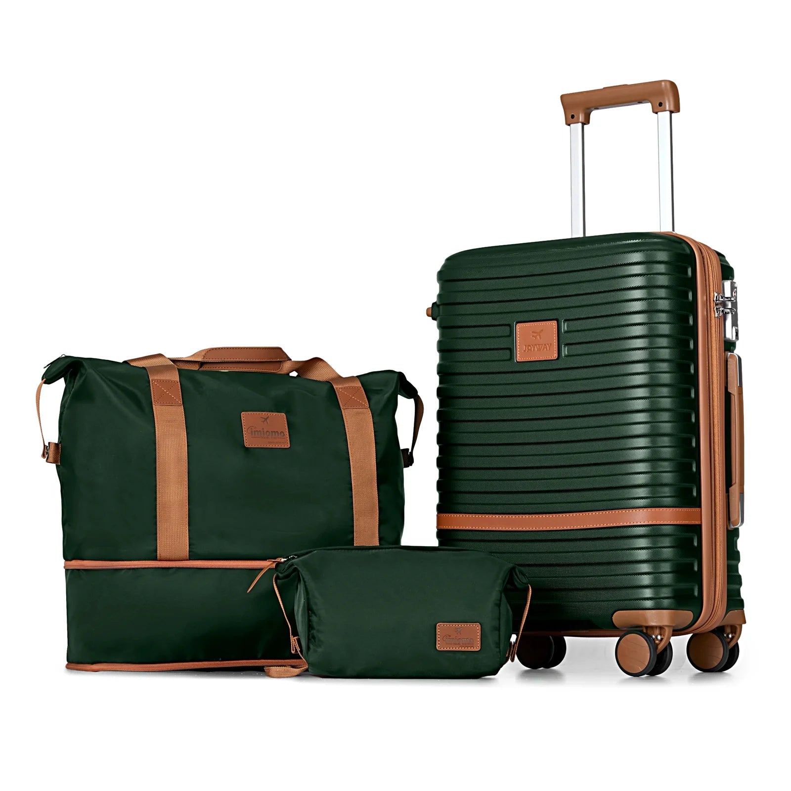 Joyway Carry On Luggage 20-Inch Expandable Luggage, 3-Piece Hard