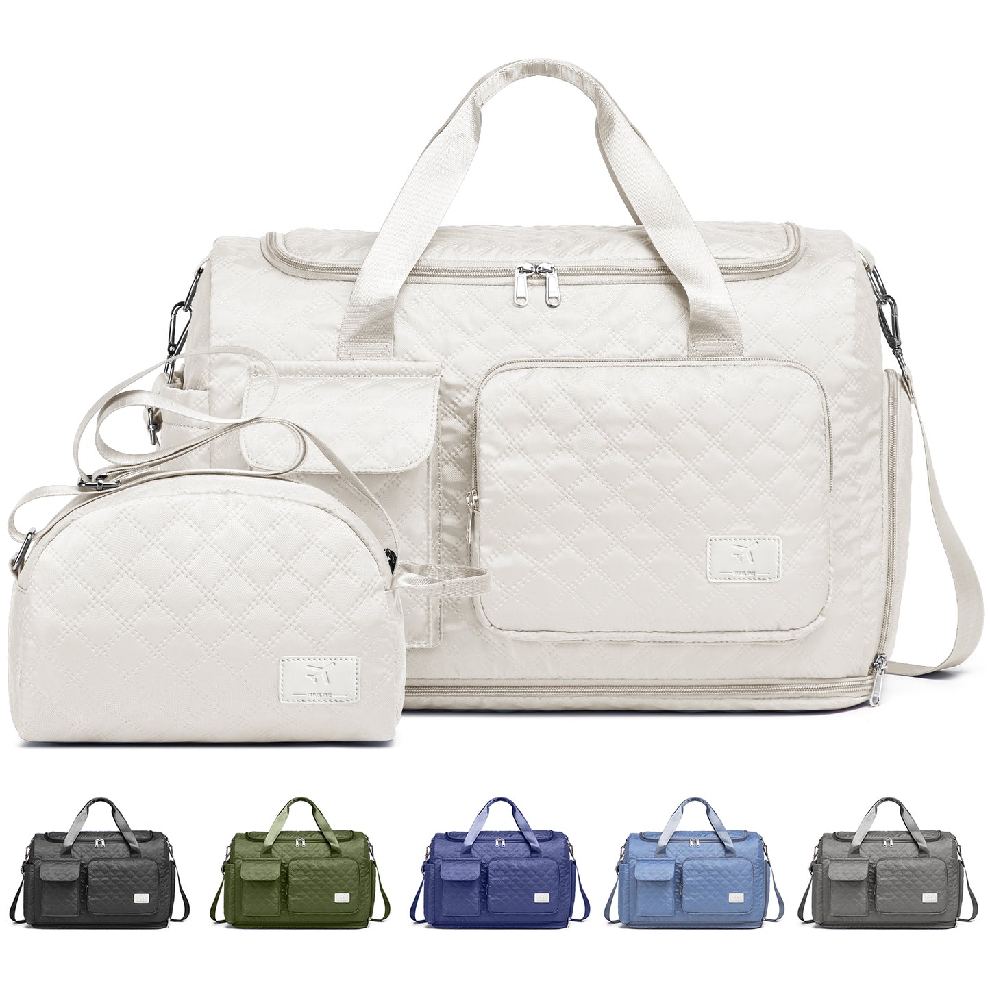 Joyway Duffle Bag, Foldable Gym Bag with Wet Bag