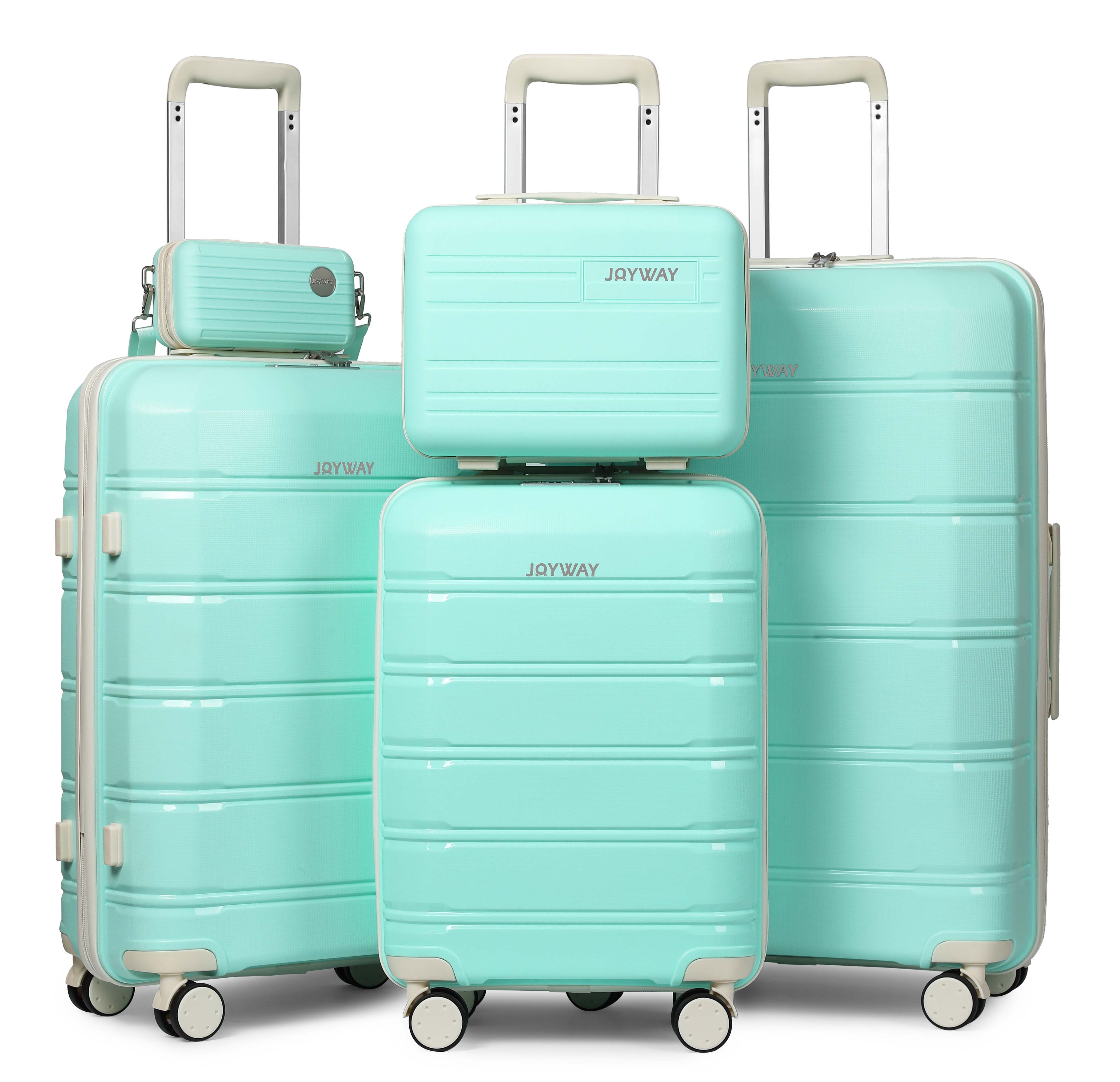 5 piece spinner online luggage set